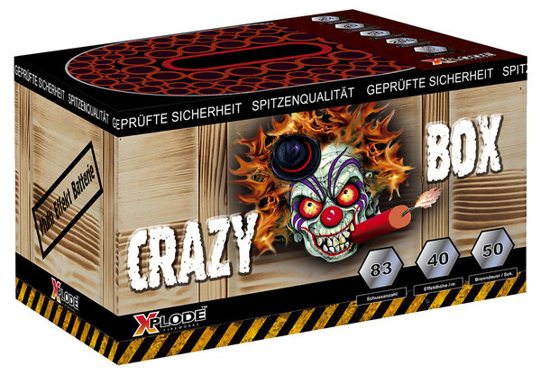 Crazy Box 83-Schuss Multi-Effekt-Batterie
